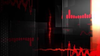 Red Sound Waves Loop - Video HD
