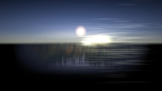 Sun over a Lake Animation - Video HD